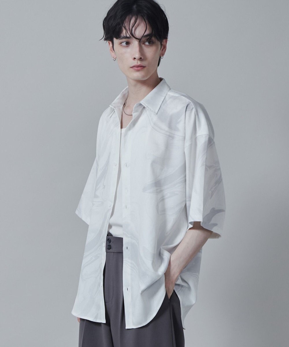 WEGO アムンゼンパターンBIGシャツ（S） 