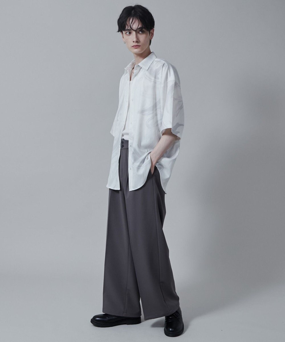 WEGO アムンゼンパターンBIGシャツ（S） 