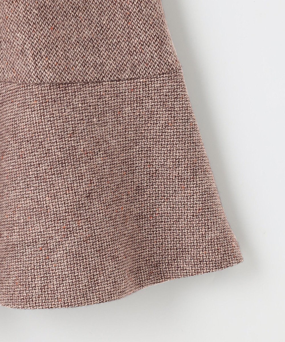 組曲 ネコアシツイードセミフレア スカート 