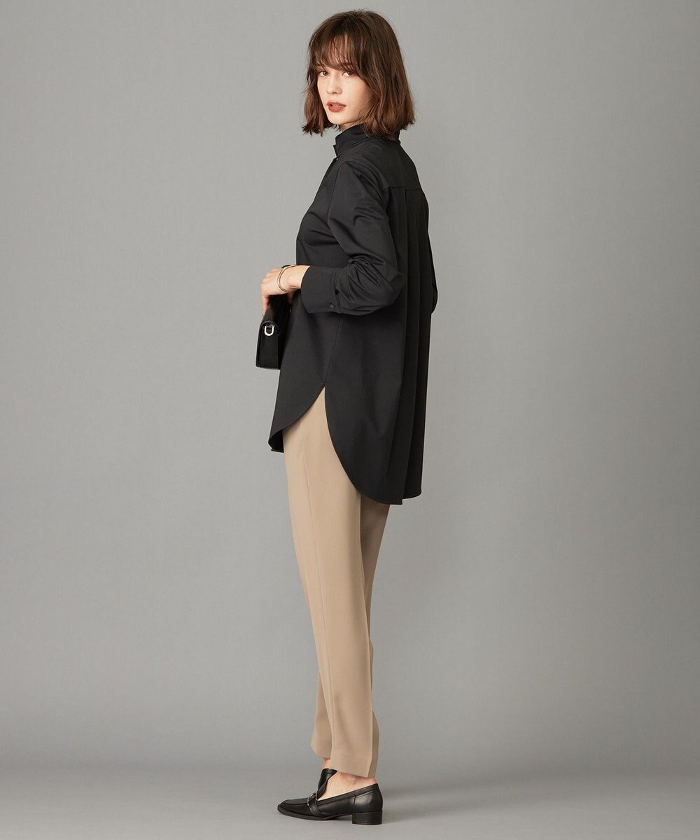 ICB 【洗える】 ライトダブルクロス ドロストパンツ 