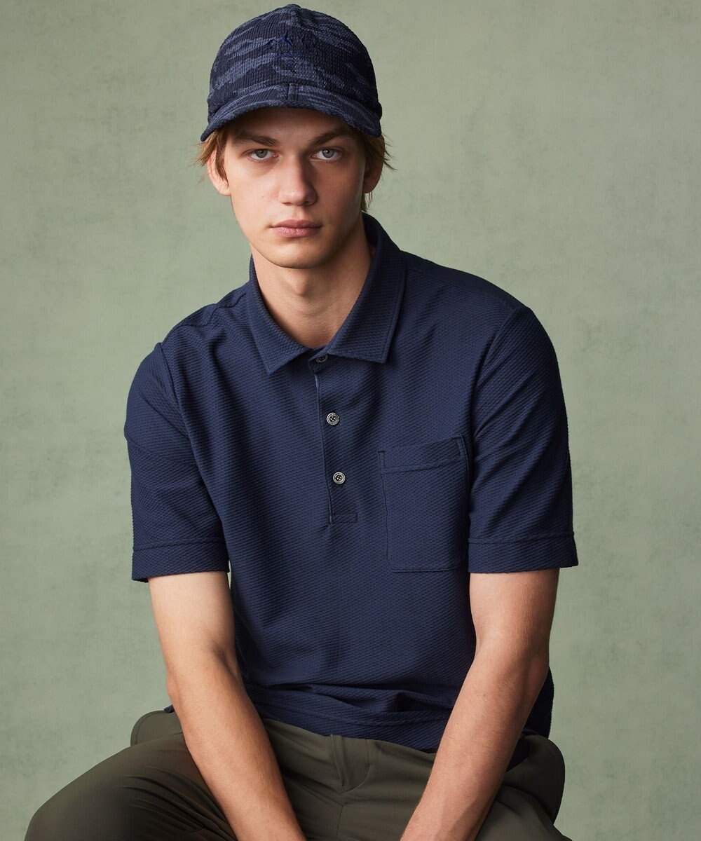 JOSEPH ABBOUD MOUNTAIN 【軽量/ストレッチ】メッシュサッカーカモ キャップ 