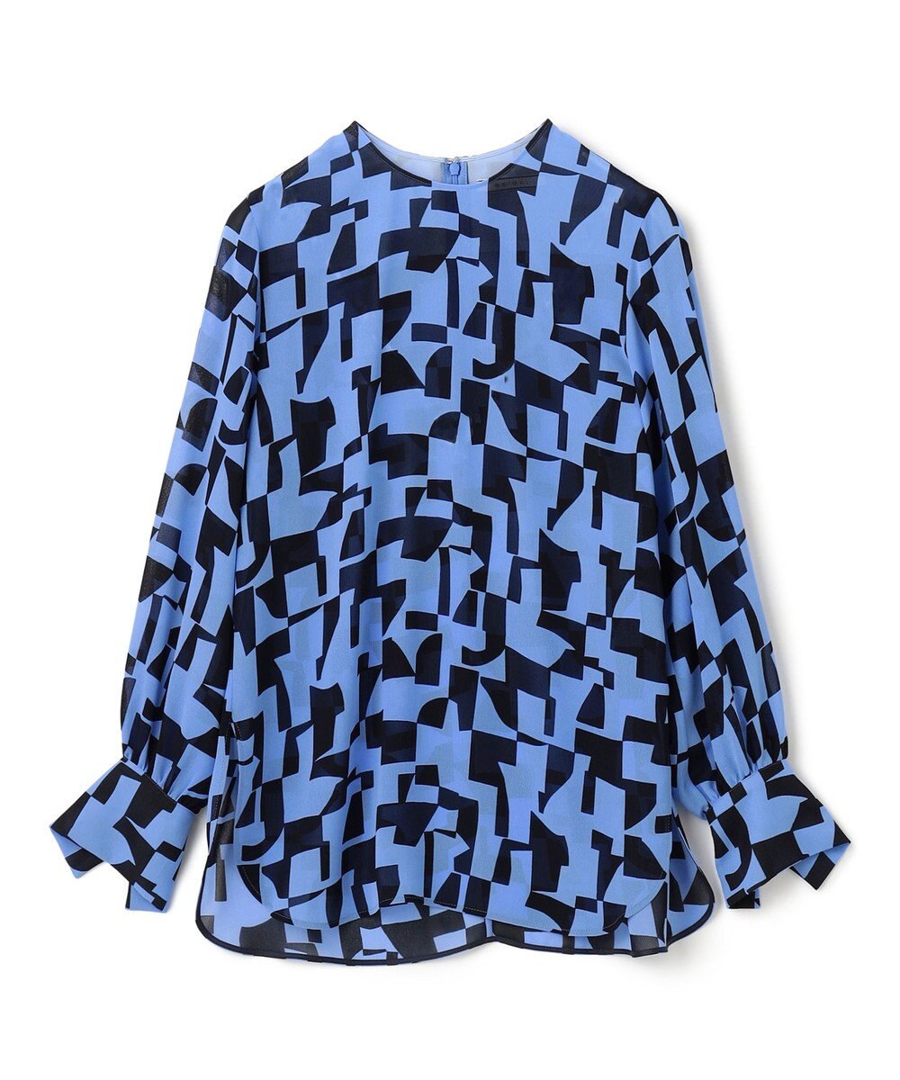 BEIGE， LUCIE / ノーカラーブラウス 