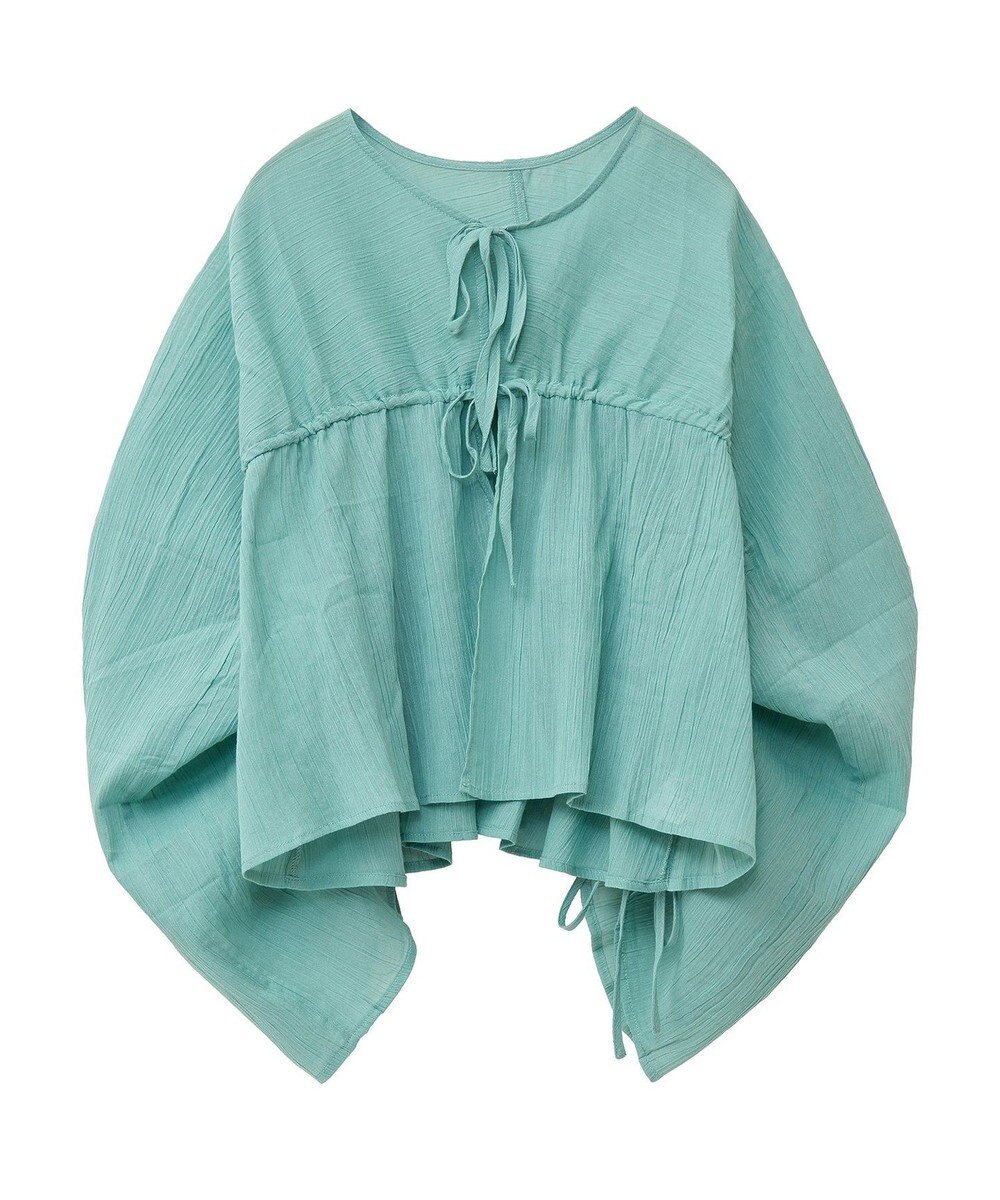 earth music&ecology ワッシャードロスト羽織りシャツ 