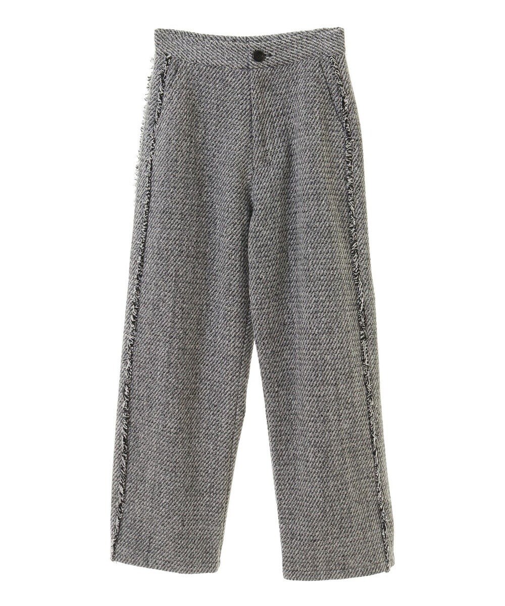 CRAFT STANDARD BOUTIQUE ツイードストレートパンツ 