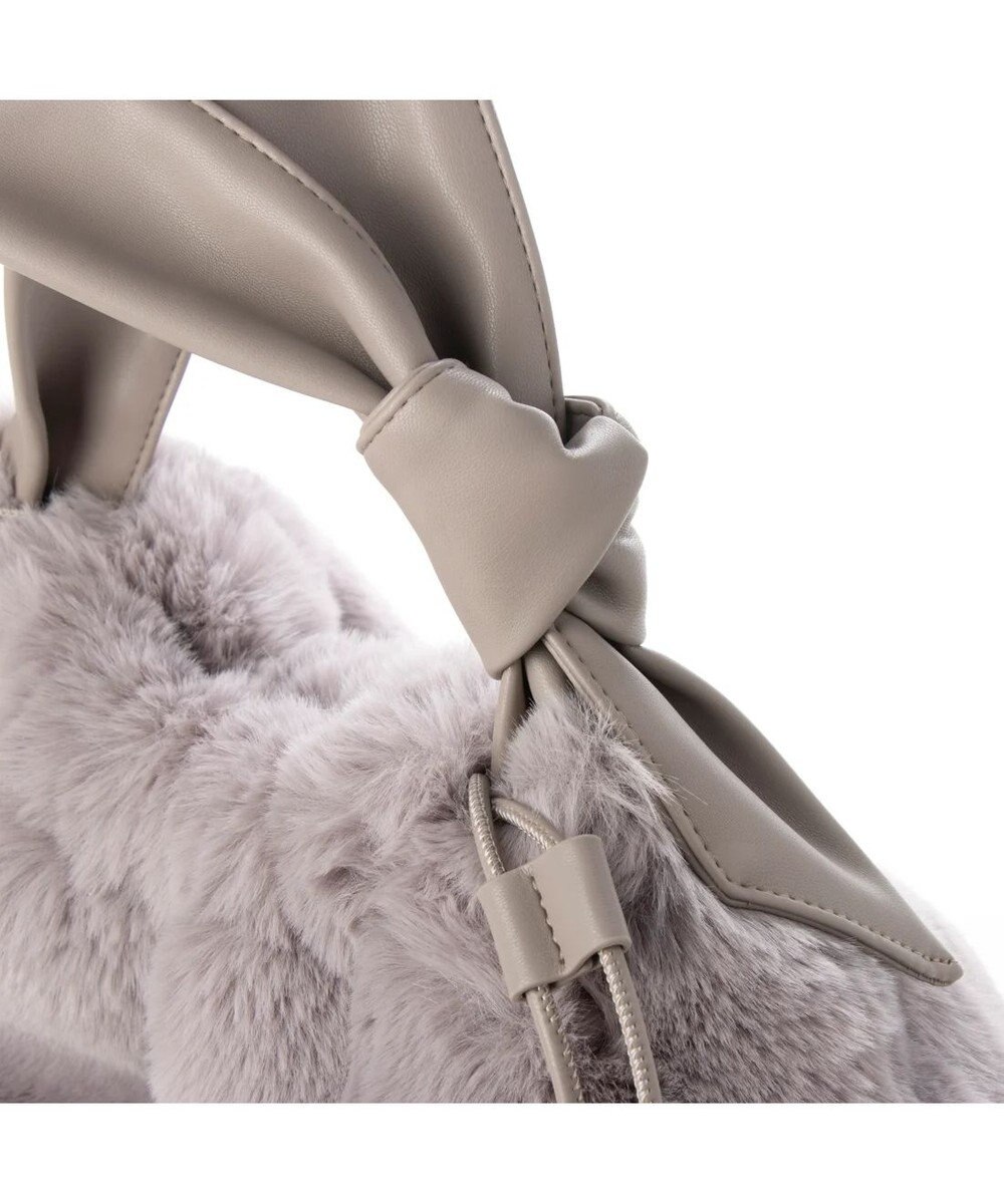 UNBILLION cachecache リボンハンドルエコファードロストバッグ 