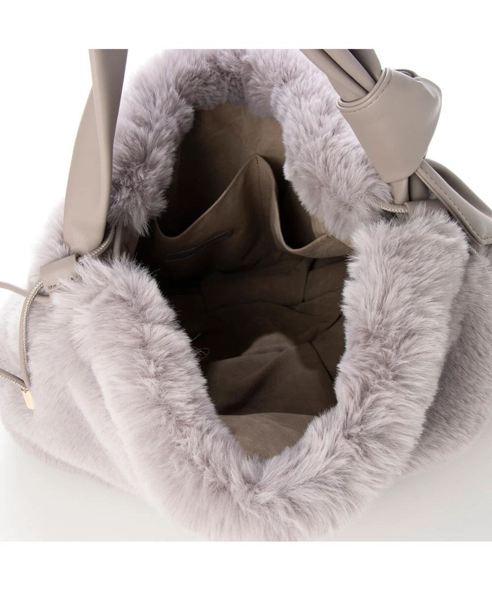 UNBILLION cachecache リボンハンドルエコファードロストバッグ 