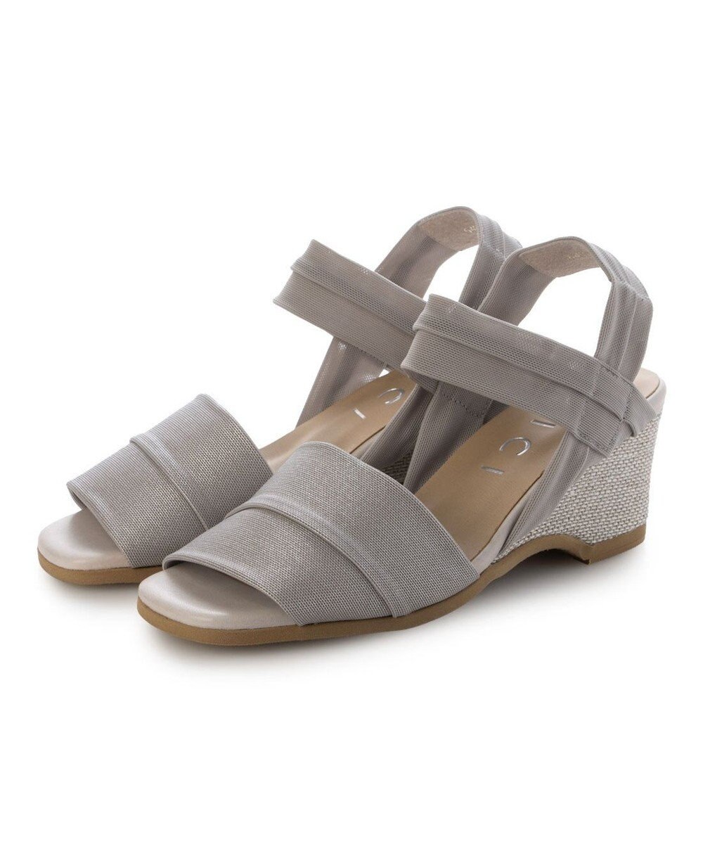 MODE ET JACOMO <D'ICI>アンクルストラップストレッチサンダル 