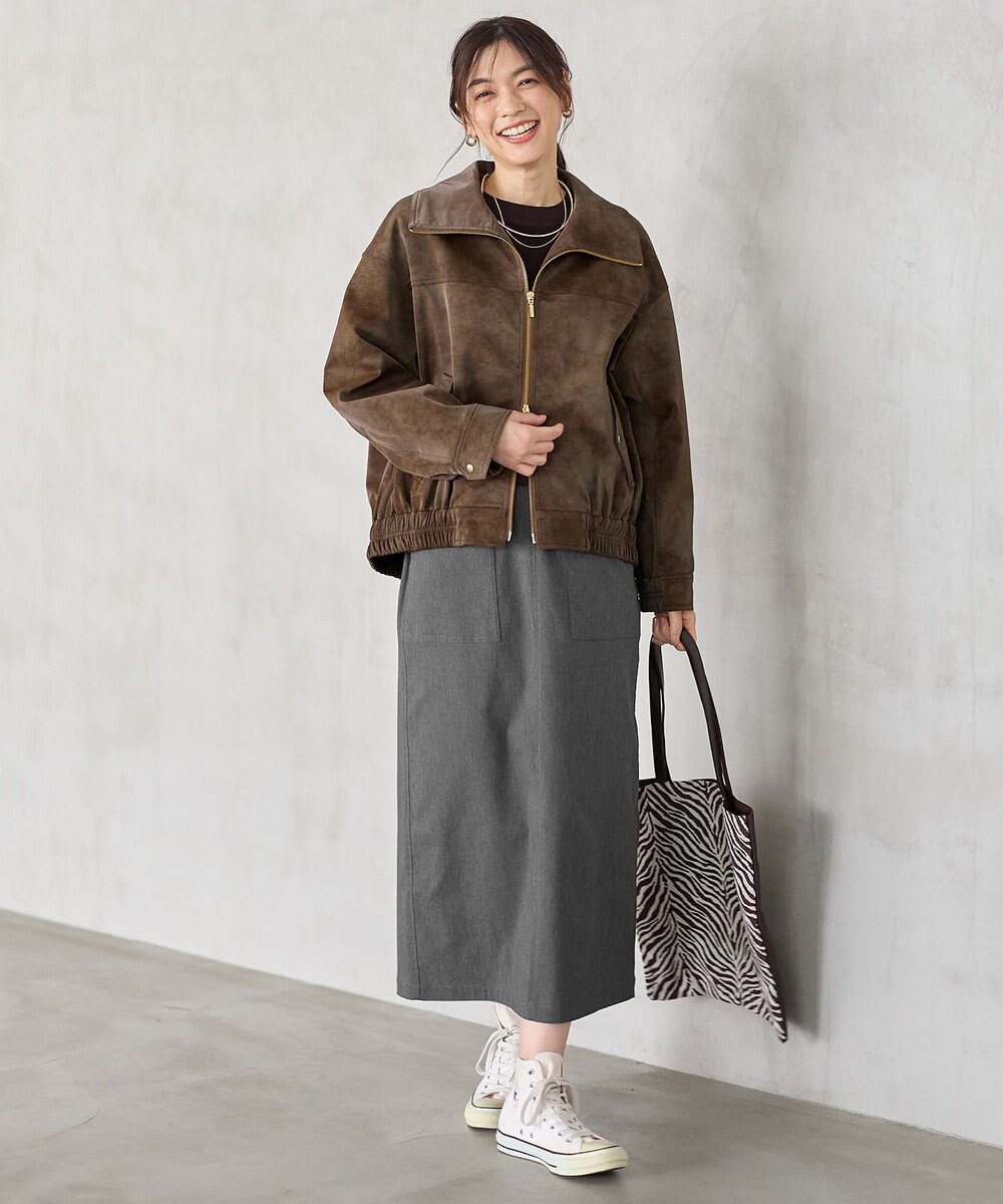 ANY 【2WAY】ボアカラーブルゾン 