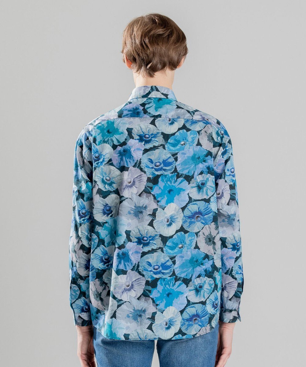 JOSEPH HOMME 【LIBERTY】 フラワープリント　レギュラーカラーシャツ 