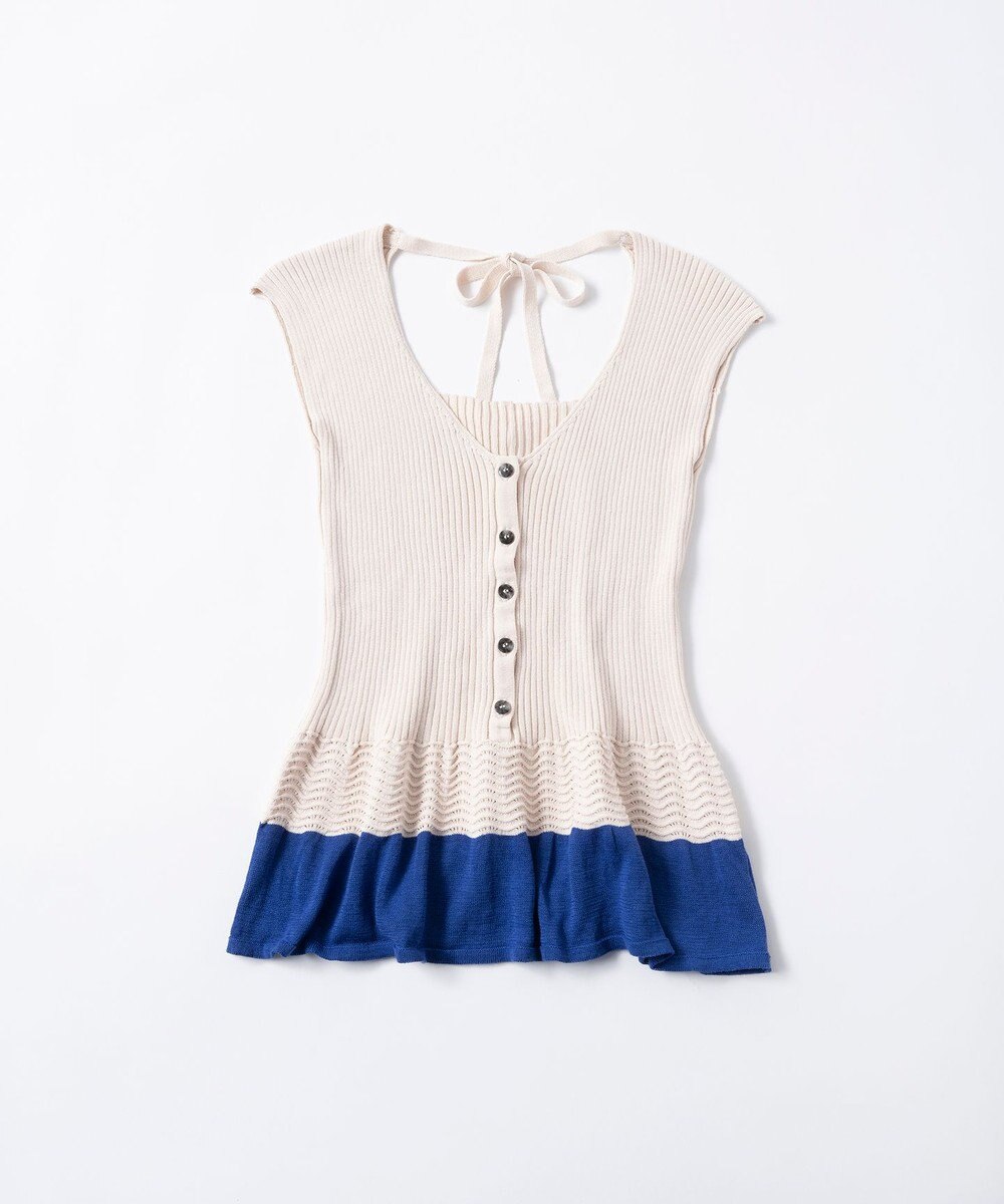 TRICOTE リブニット タンクトップ 