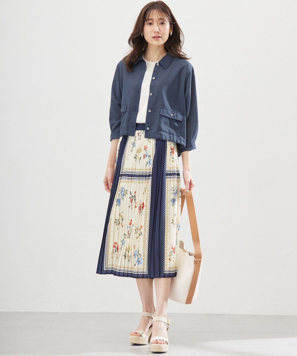 組曲 S シアーパフ袖 ニット 