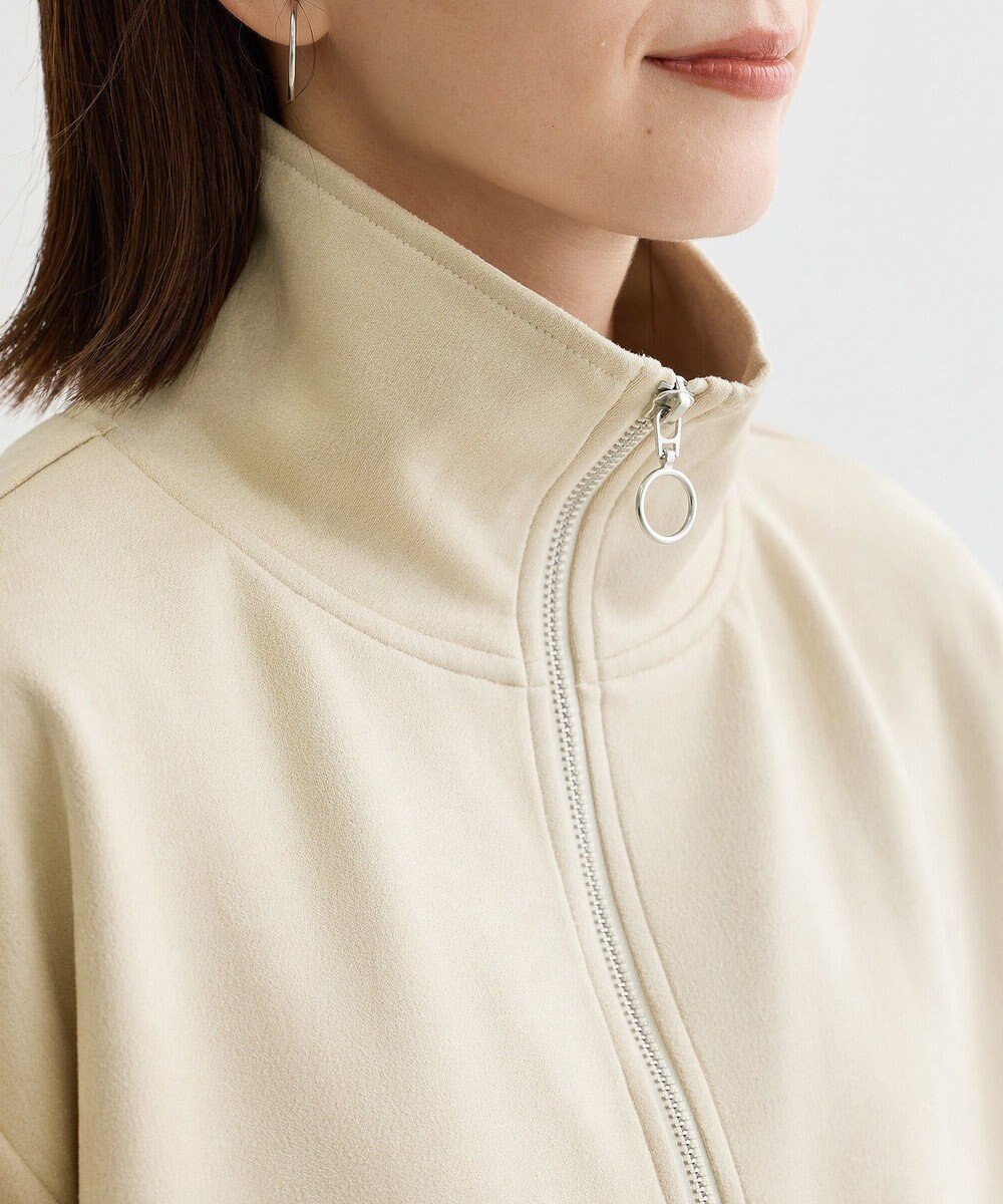 Green Parks ・ＳＵＧＡＲ　ＳＰＯＯＮ　スエードポンチハーフＺＩＰ 