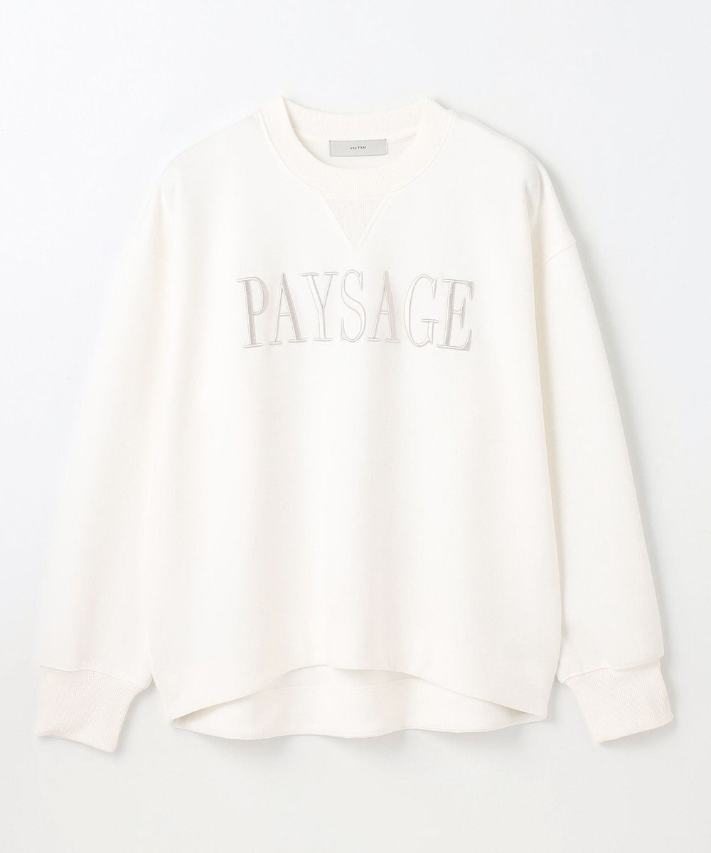 ANY ダンボールエンブロイダリープルオーバー 