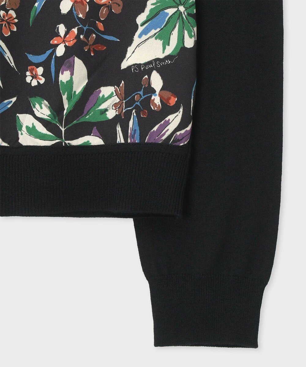 Paul Smith Number Floral コンビ カーディガン 