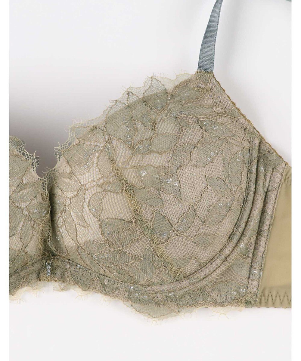 AMPHI ノンワイヤーブラ 谷間をメイク 脇高細見え A～Gカップまで対応 大きいサイズ 【BRAGENIC ブラジェニック 脇高細見えタイプ】 ブラジャー ブラ BMI355 アンフィ／ワコール 