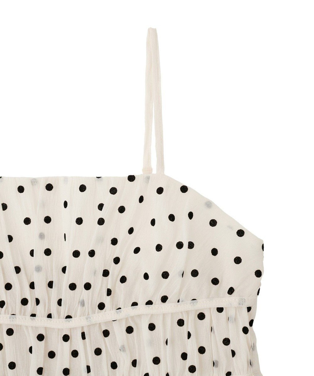 earth music&ecology ドットバルーンキャミチュニック 