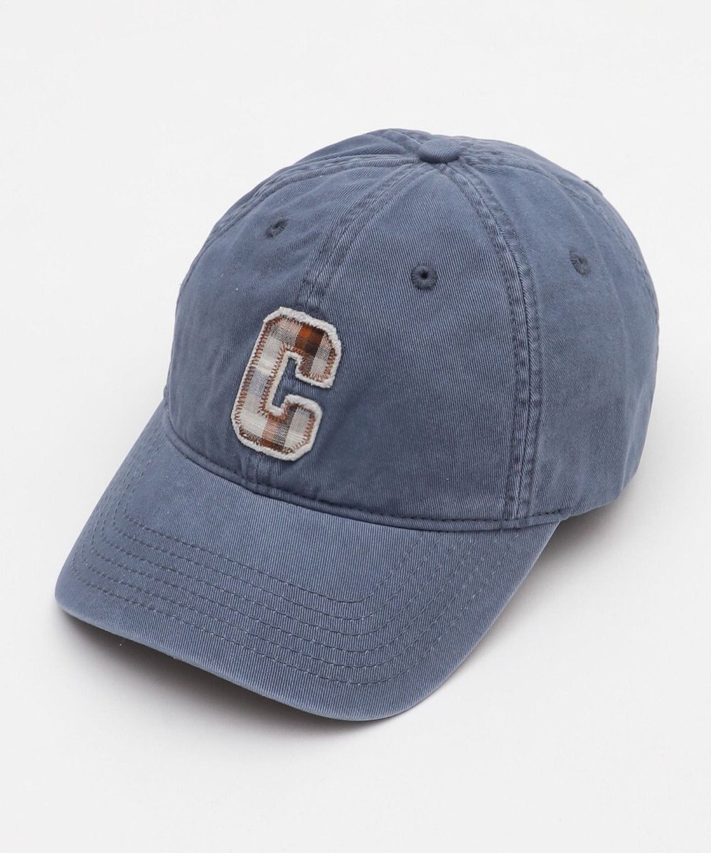 WEGO チェックロゴワンポイントキャップ 