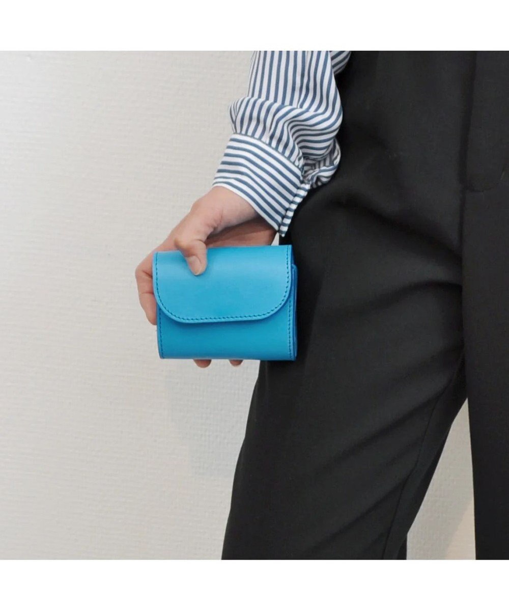 UNBILLION perche 姫路レザーかぶせミニウォレット 