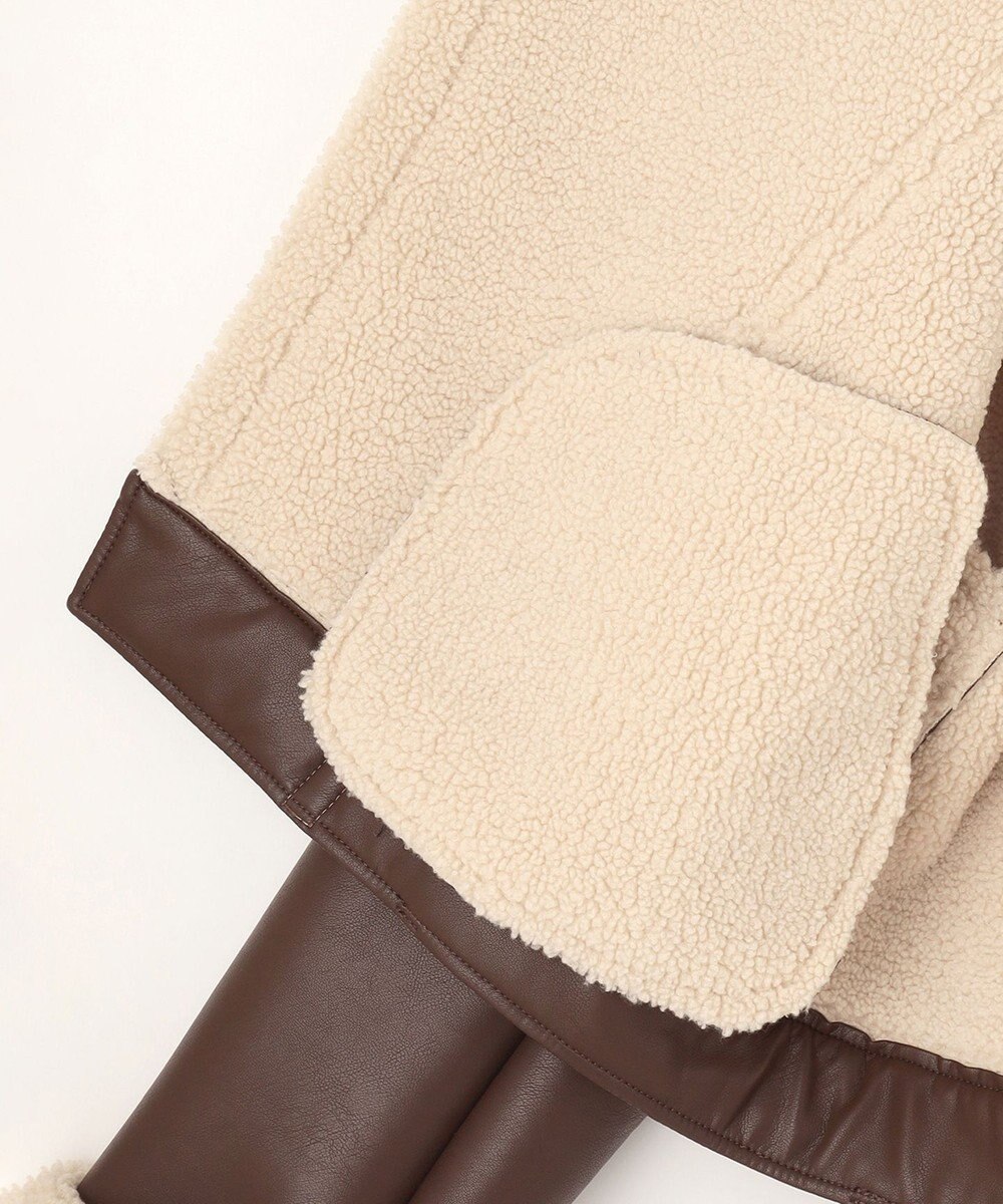 NAVE 【Nave】ヴィーガンムートン ライダースジャケット 