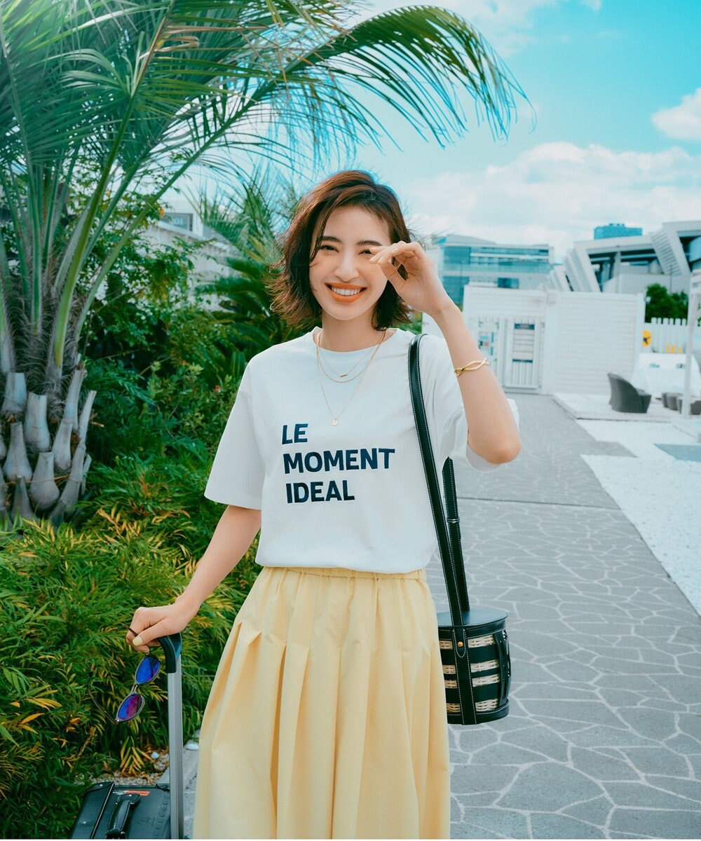 UNFILO FINE MOVE タックフレアスカート 