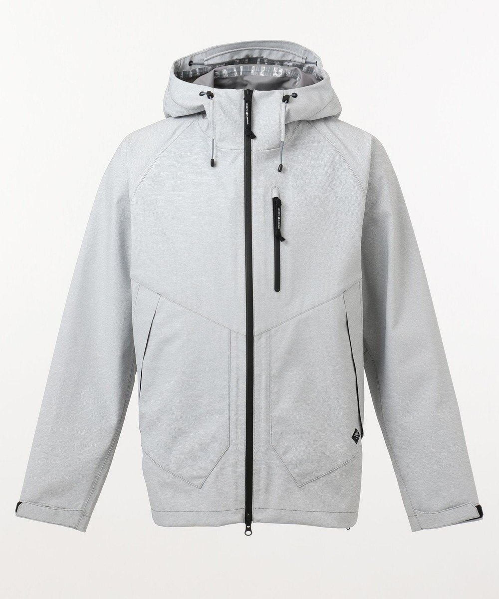 JOSEPH ABBOUD MOUNTAIN スラブシャンブレーストレッチ ブルゾン 