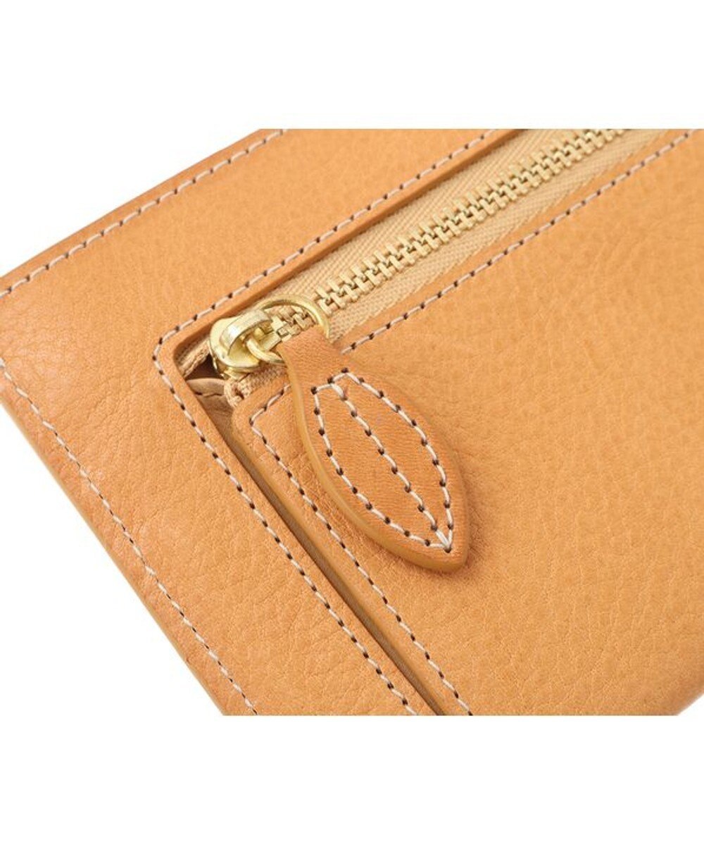 genten フラッターカットワーク マチなし長財布 