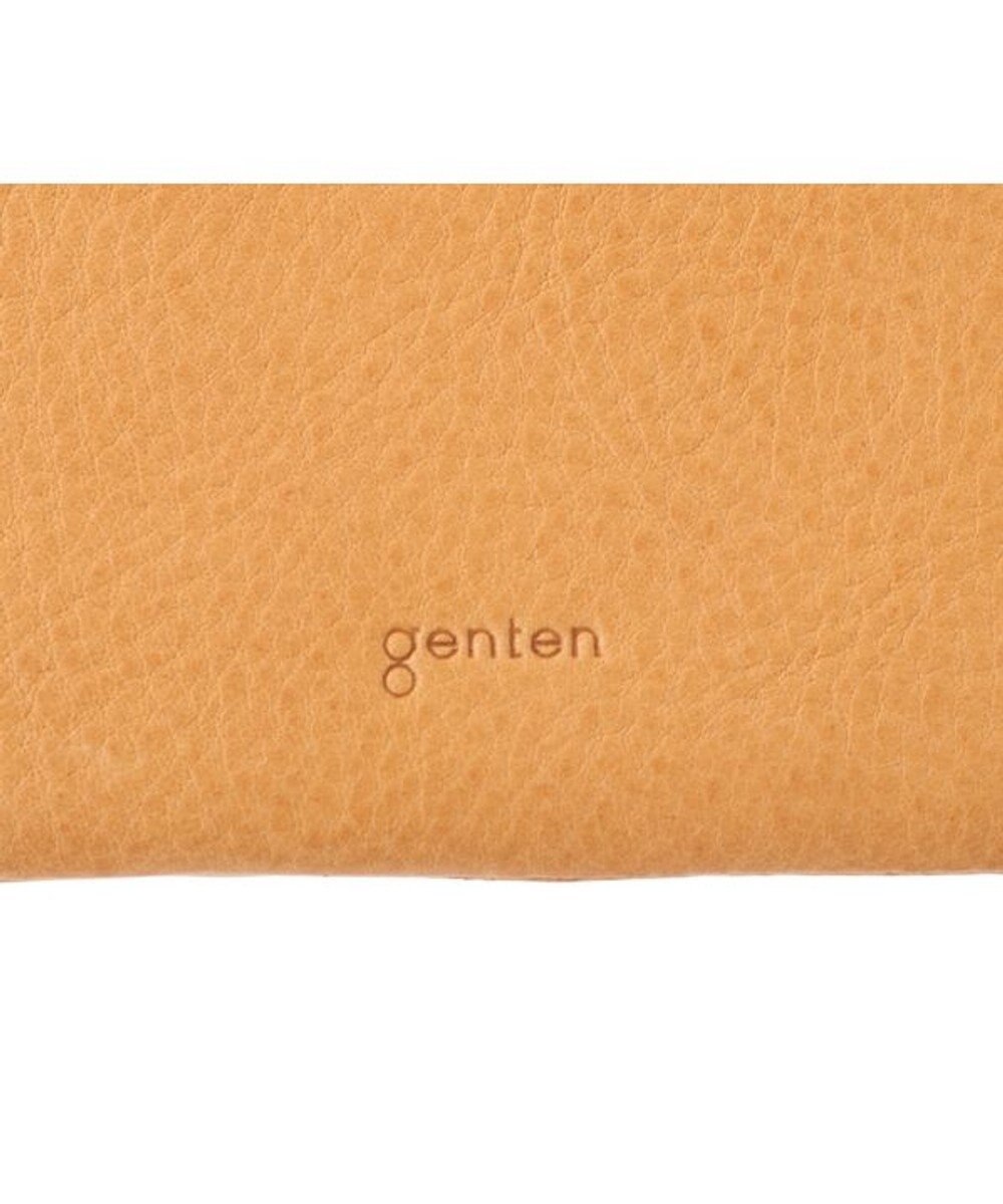 genten フラッターカットワーク マチなし長財布 