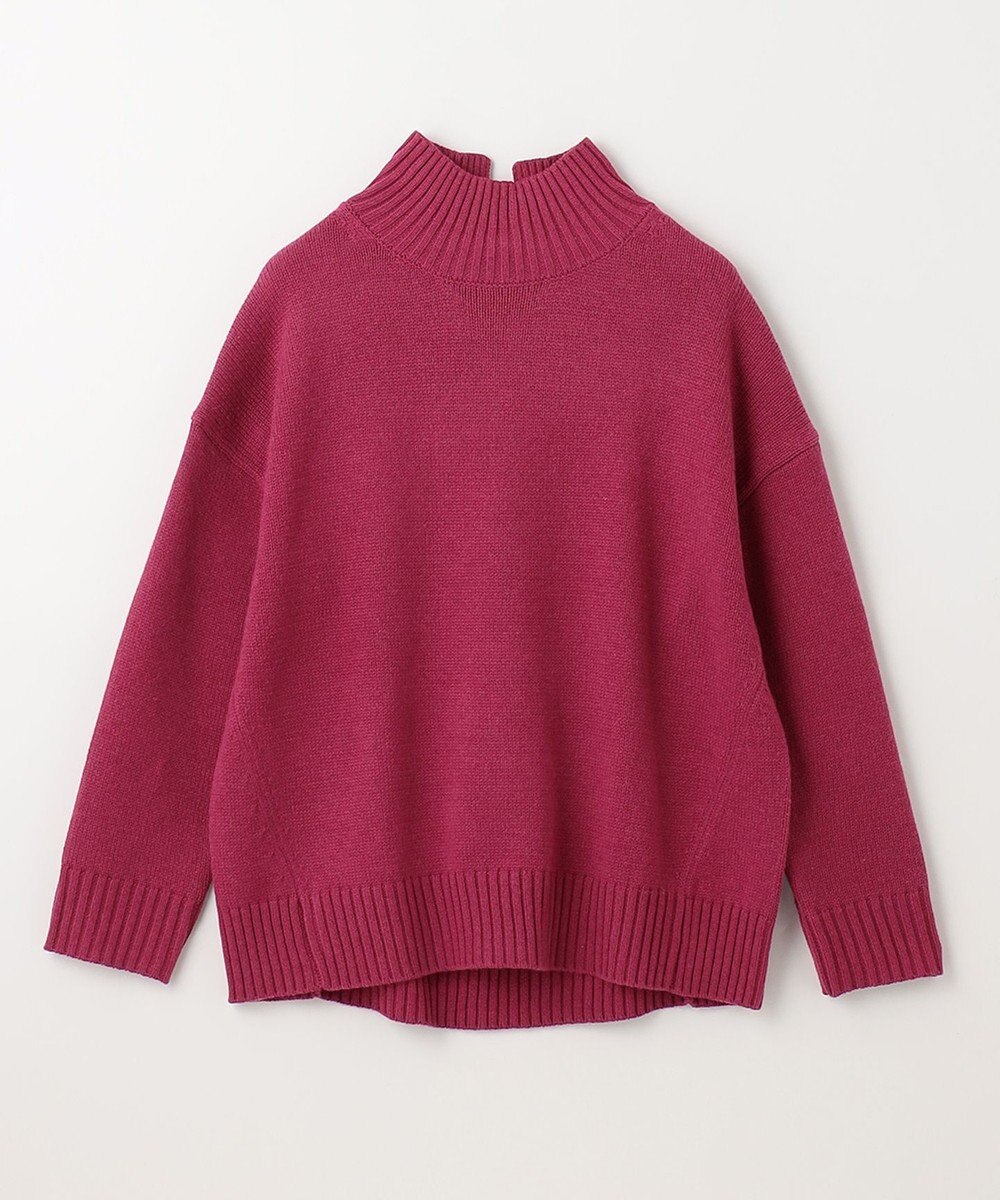 ANY ラムウールバックテイルニット 