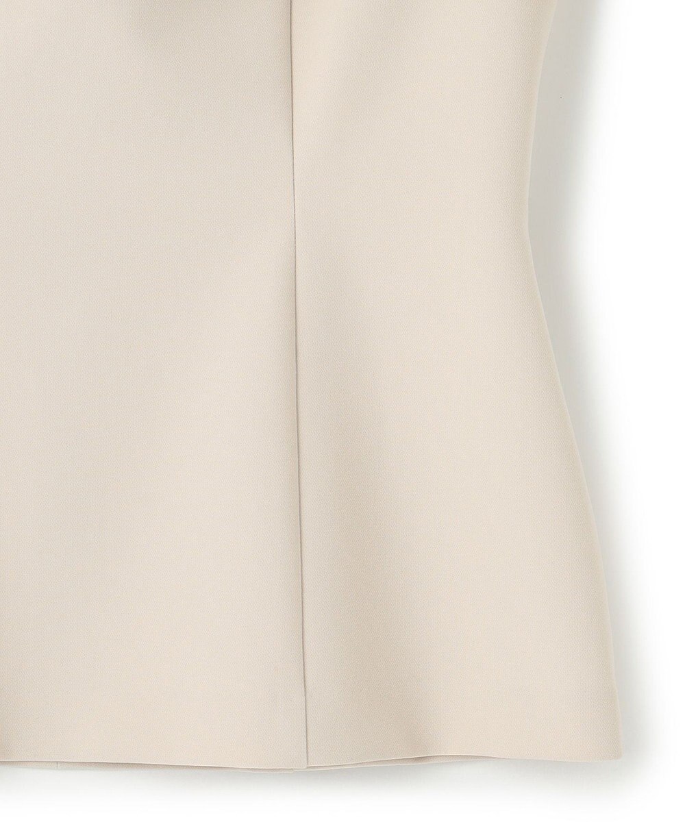 uncrave プルーフダブルクロス ラッフルブラウス 