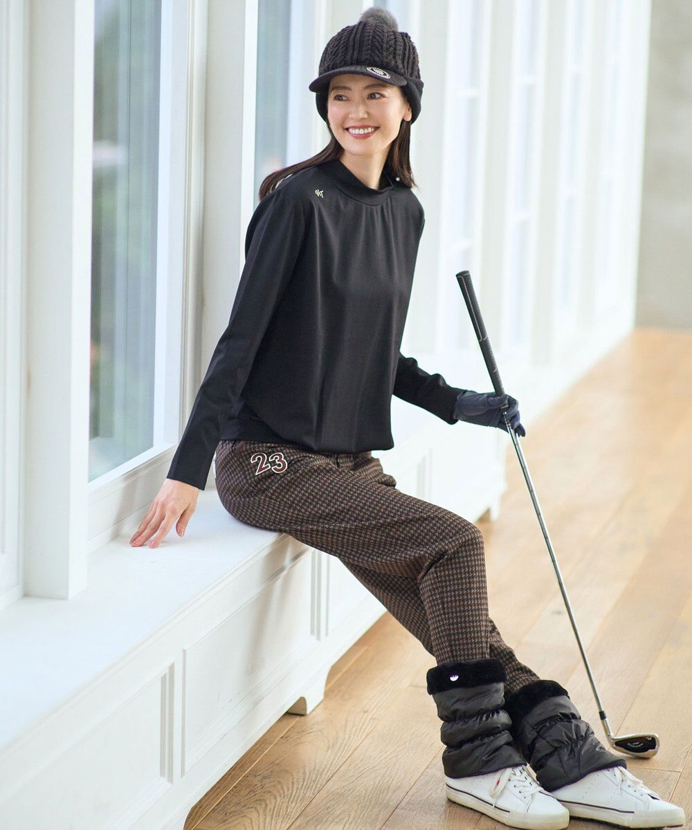 23区GOLF 【WOMEN/EC限定】【吸水速乾/UVケア】シンプル モックネック 