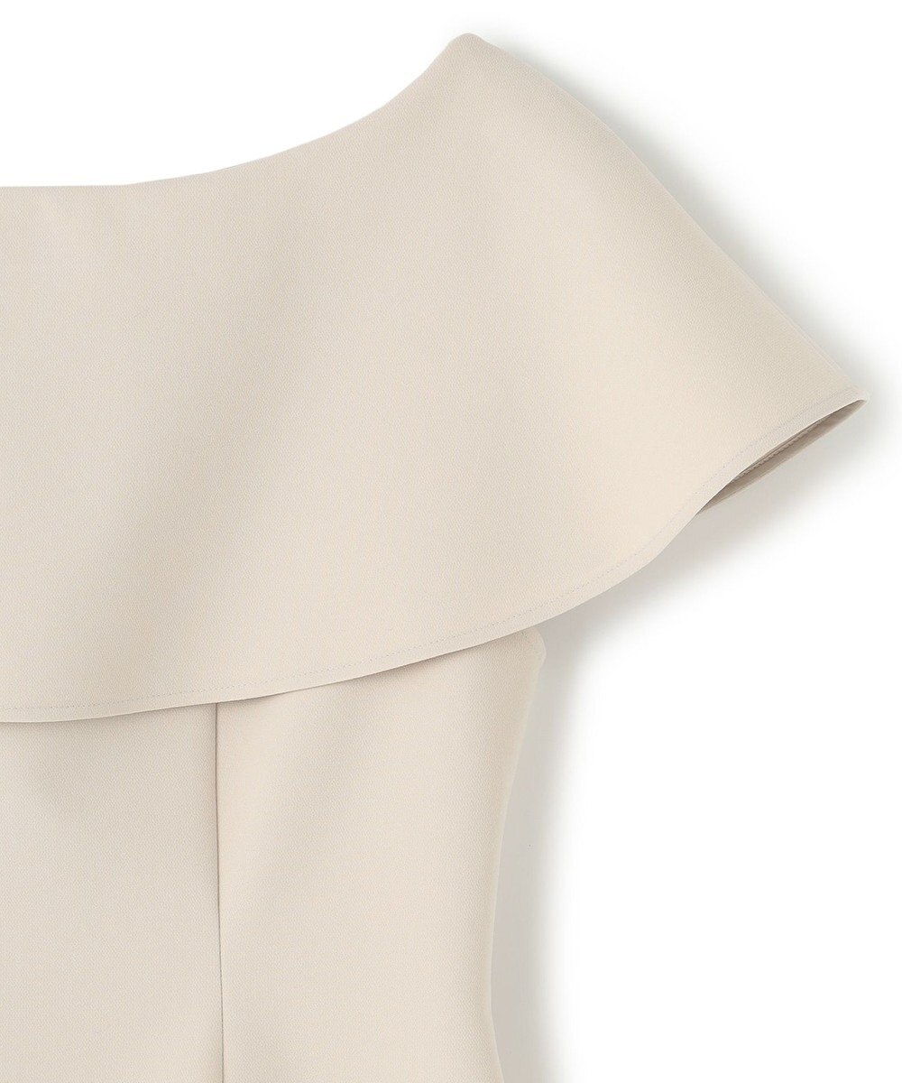 uncrave プルーフダブルクロス ラッフルブラウス 