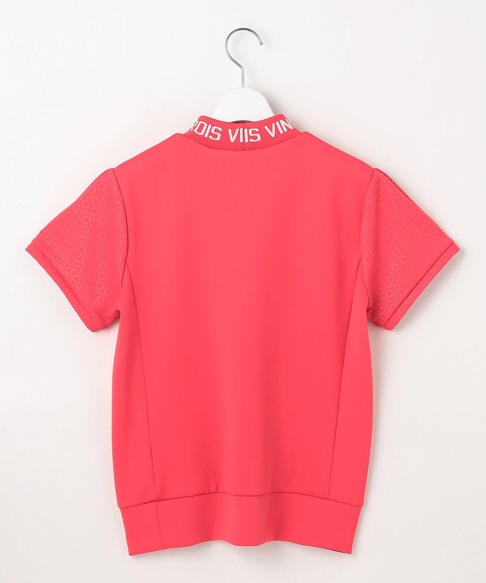 23区GOLF 【WOMEN】ライトダンボール ロゴリブモックネック 