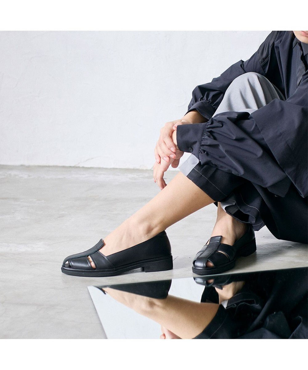 MODE ET JACOMO <D'ICI>カットアウトオープンパンプス 