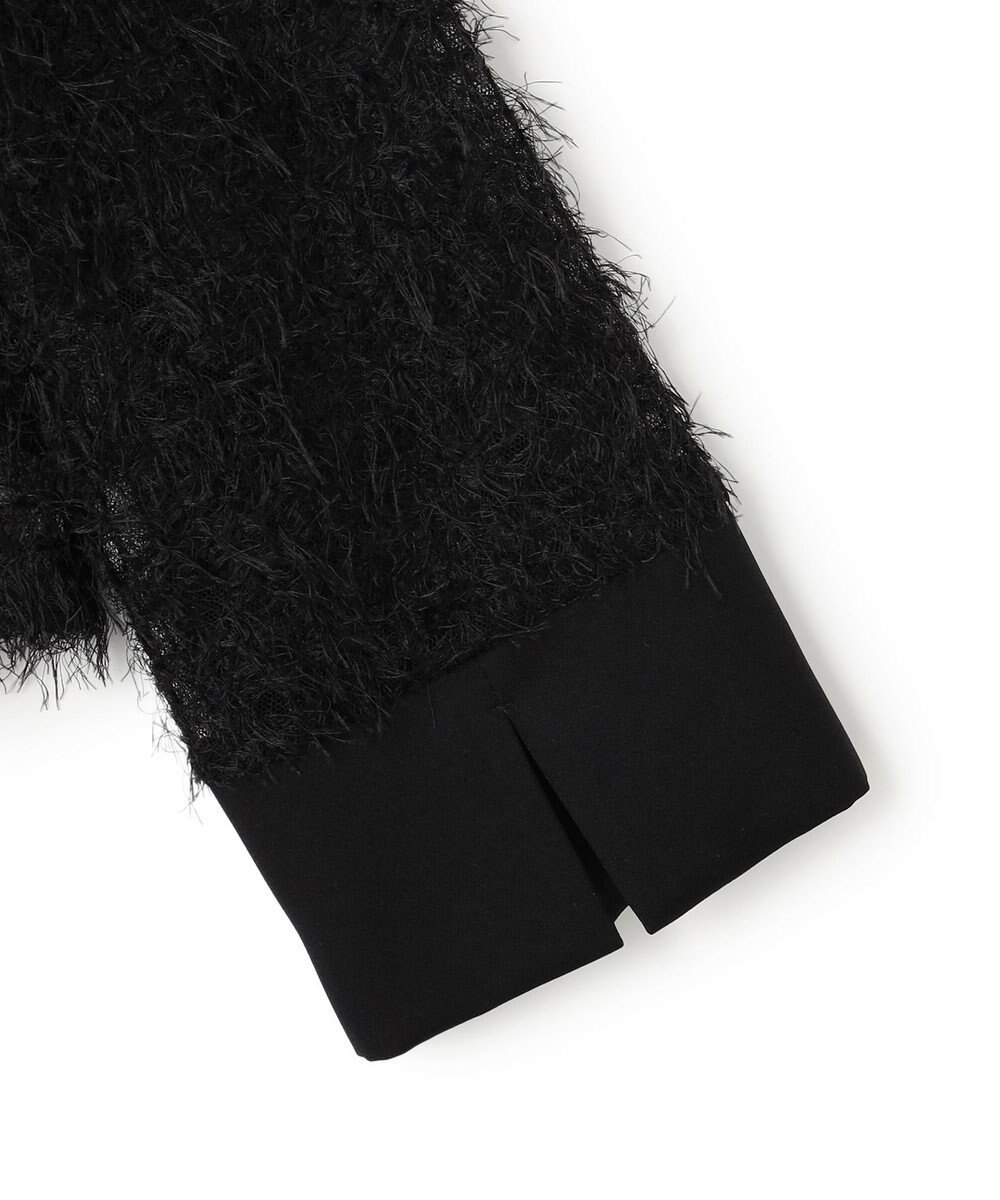 ICB L 【洗える】 フェザーチュール ブラウス 