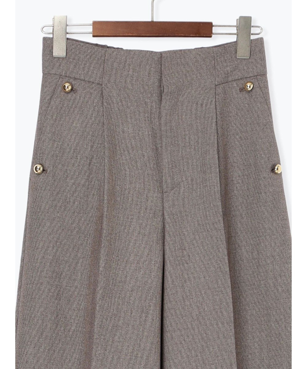 Te chichi ツイーディーワイドクロップトパンツ 