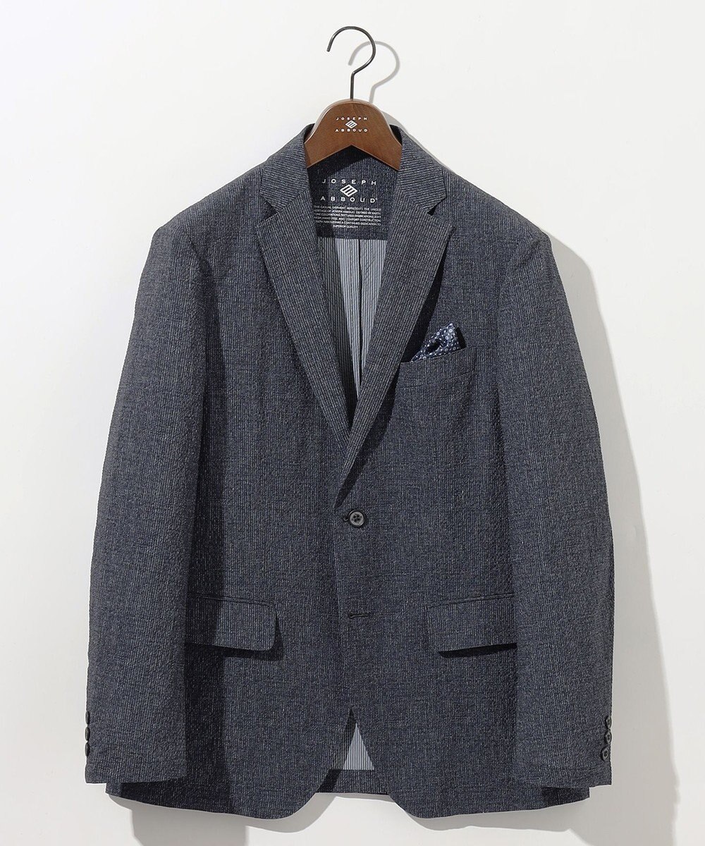 JOSEPH ABBOUD 【洗える/UV/エコ撥水・クールビズ/】ライトウェーブライト ジャケット 