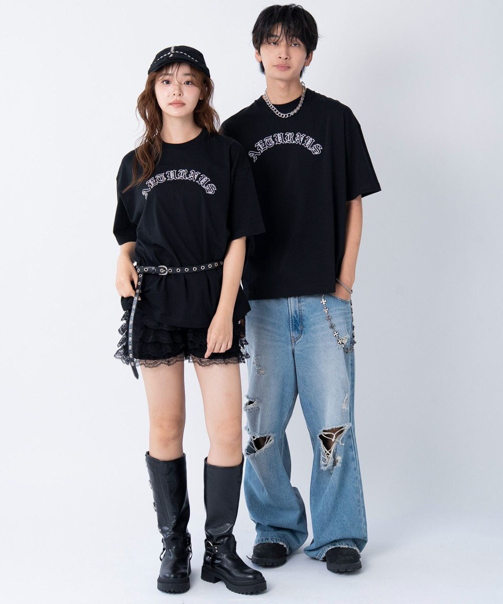 WEGO 【ユニセックス着用ITEM/XSSMLXLサイズ展開】アソートグラフィックBIG　T（SS）-2 