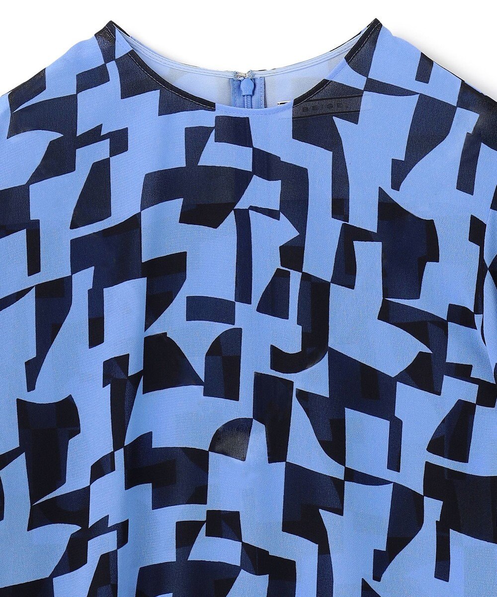 BEIGE， LUCIE / ノーカラーブラウス 