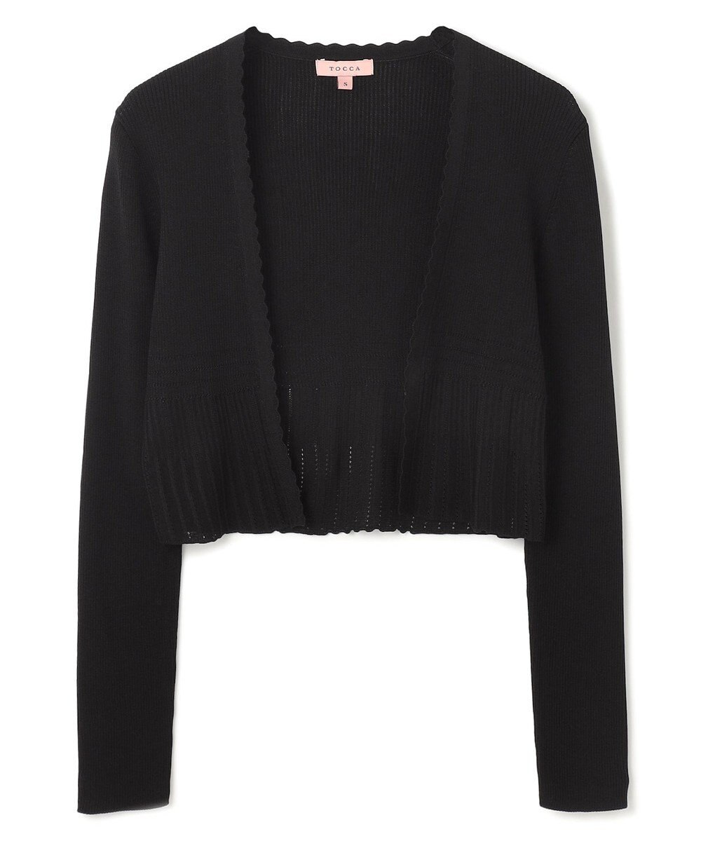 TOCCA EYELET AJISAI BOLERO ボレロ 