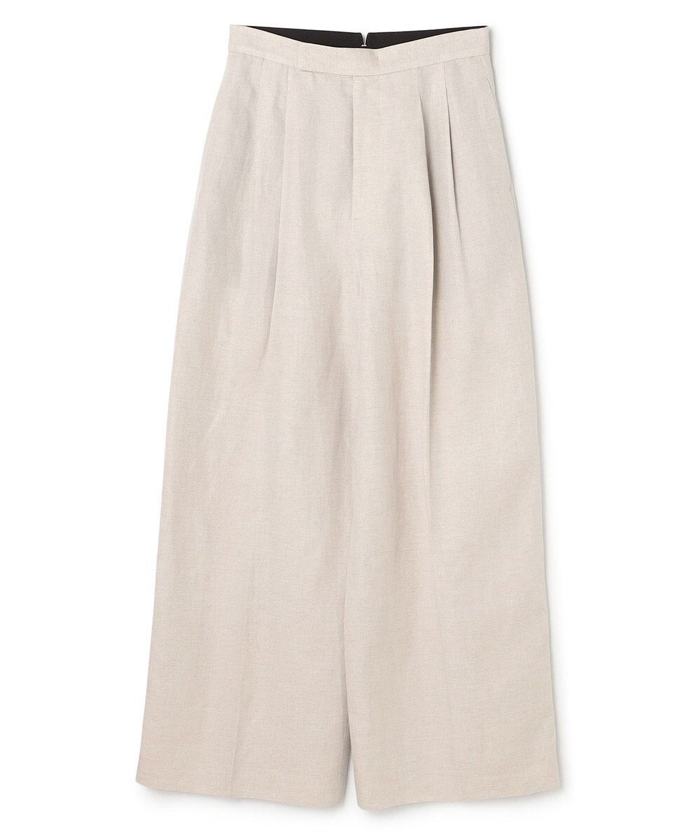 uncrave テンセルライトリネン ワイドパンツ 