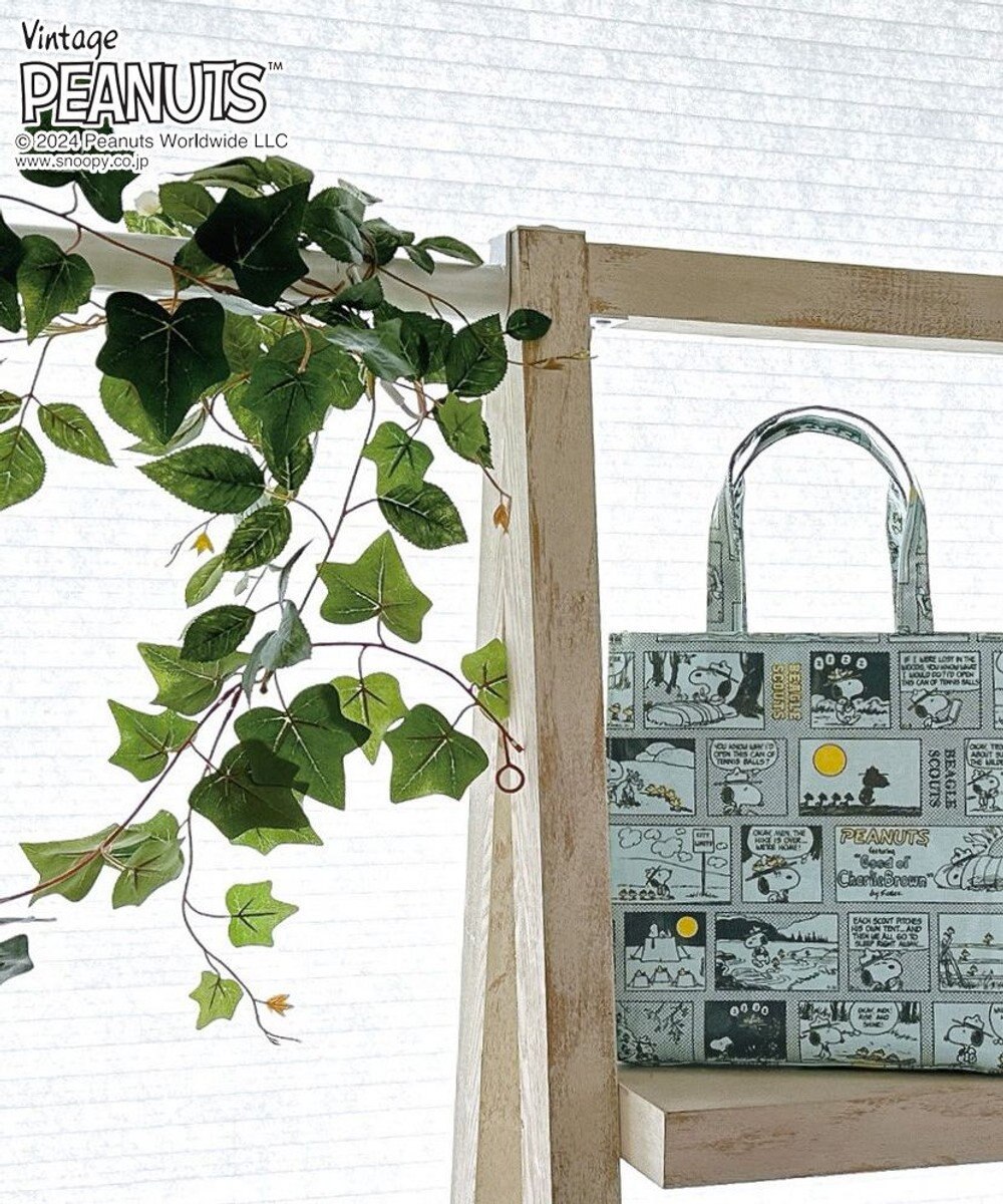 ROOTOTE 8600【スヌーピー】IP.スクエア.ラミネート.ピーナッツ-9H 