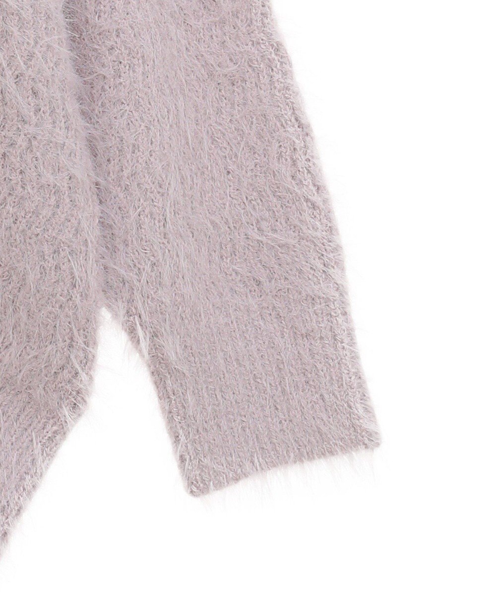 earth music&ecology モヘヤライクレースニット 