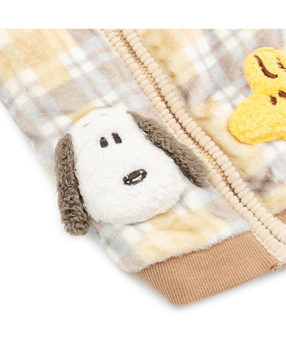 PET PARADISE スヌーピー ボア ジップベスト 《仲良し》 小型犬 