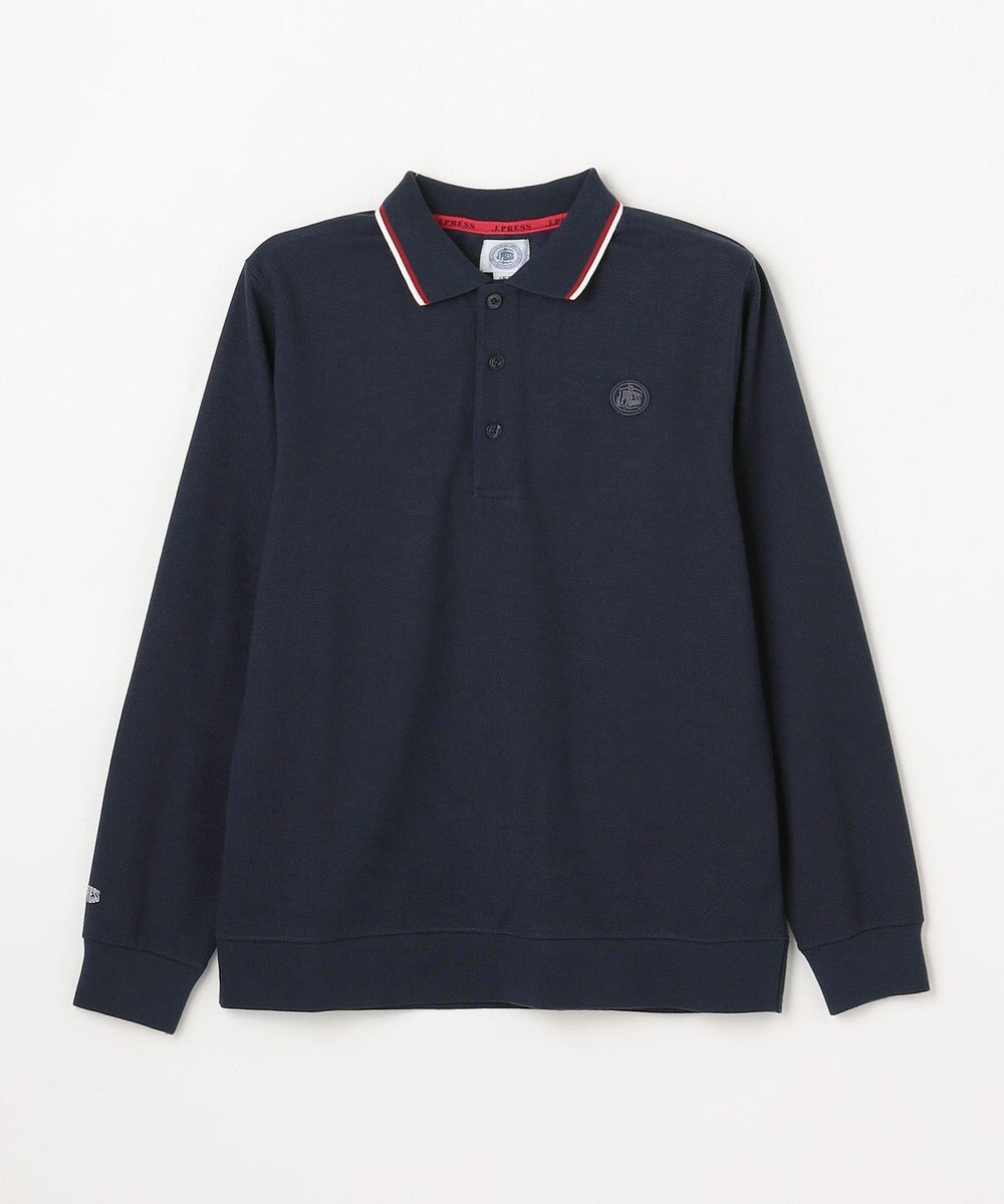 J.PRESS KIDS 【140-170cm】リブライン ポロシャツ 
