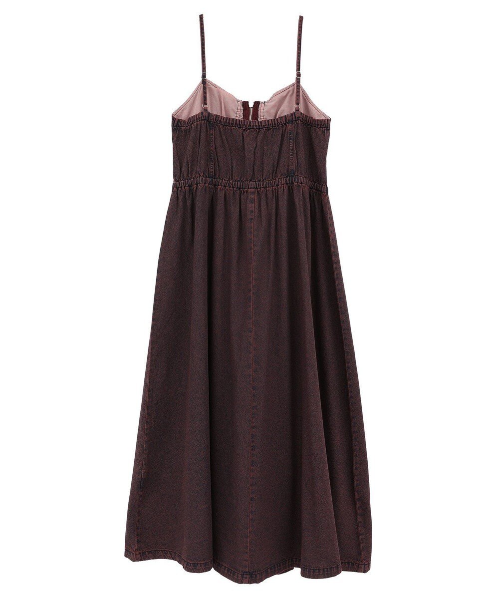 Green Parks ・ＳＵＧＡＲ　ＳＰＯＯＮ　コルセットデニムキャミワンピ 