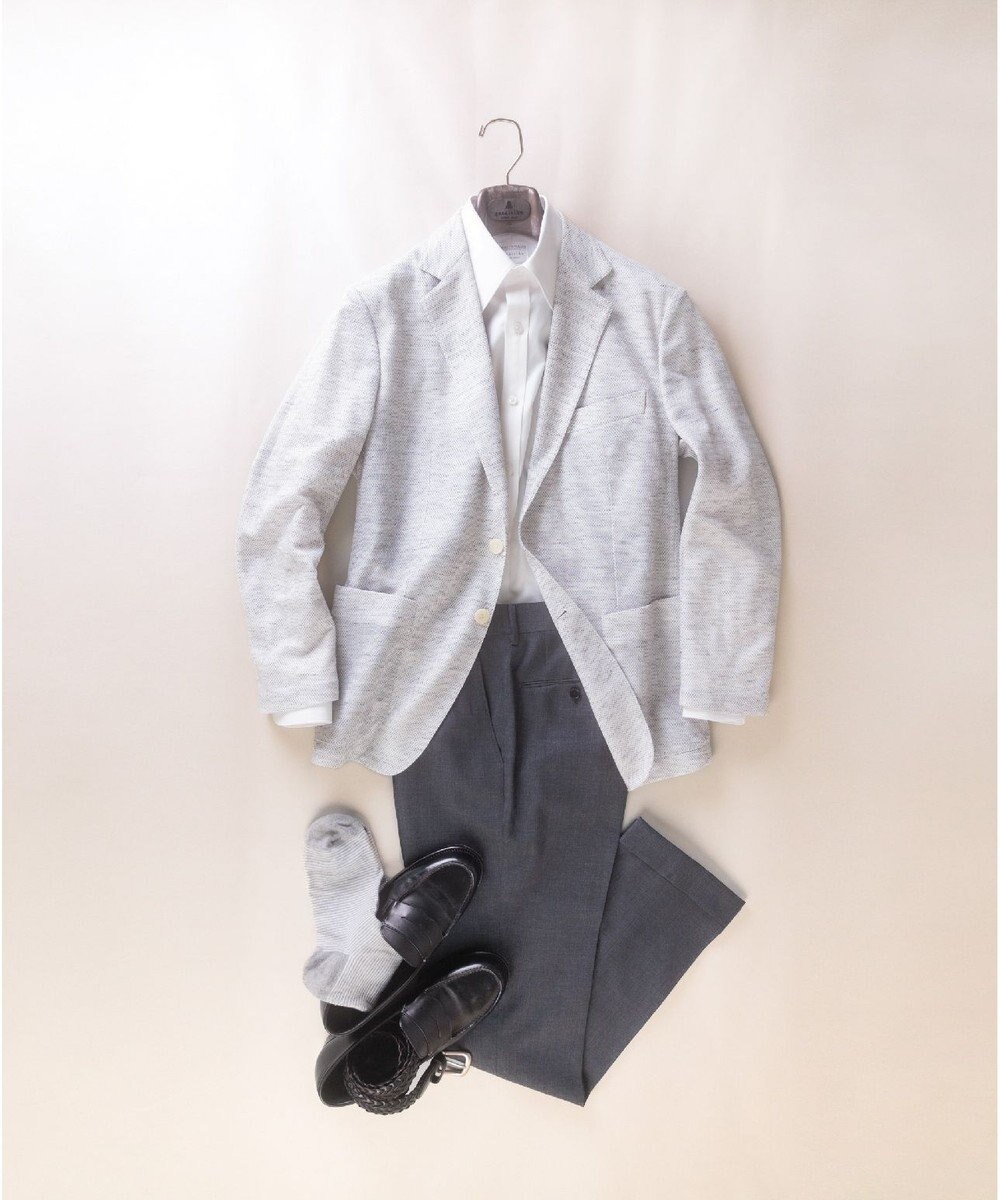 GOTAIRIKU 【ウォッシャブル】ノルマンディーリネン カーディガンジャケット（23年モデル） 