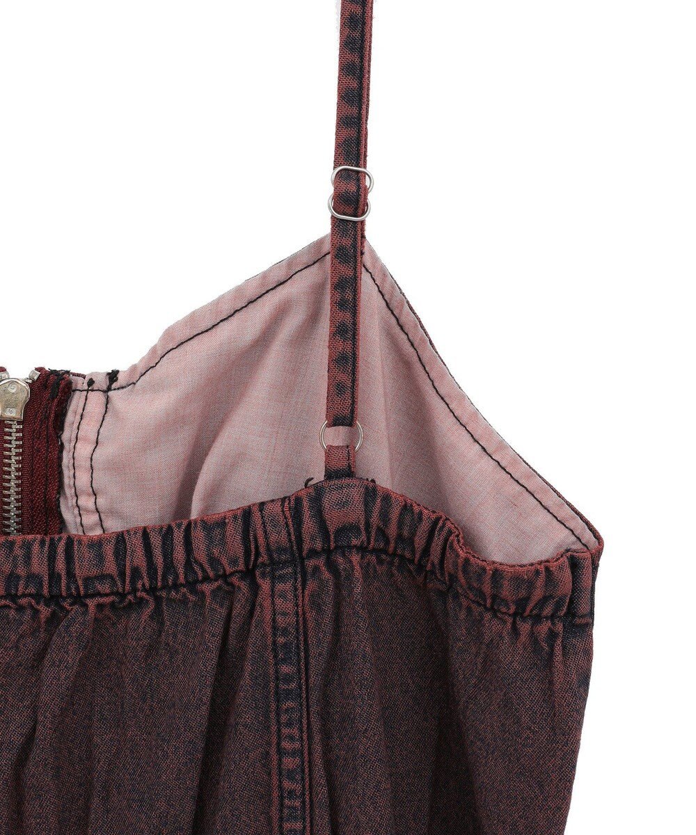 Green Parks ・ＳＵＧＡＲ　ＳＰＯＯＮ　コルセットデニムキャミワンピ 