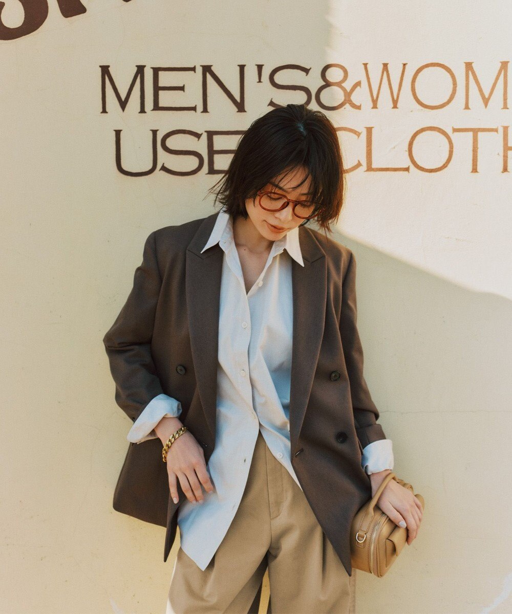 uncrave プルーフウールライクツイル ジャケット 