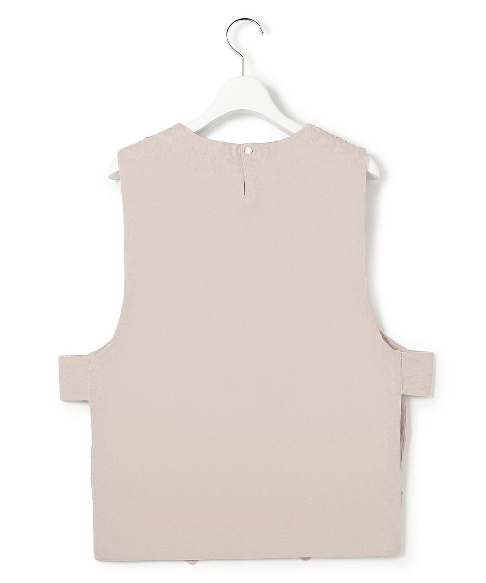 23区 【先行予約】エンブロイダリーレース ニットベスト 