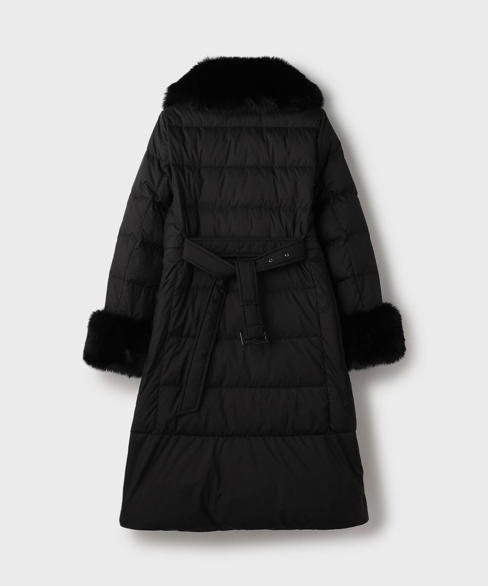 GRACE CONTINENTAL ファーカラーロングダウン 